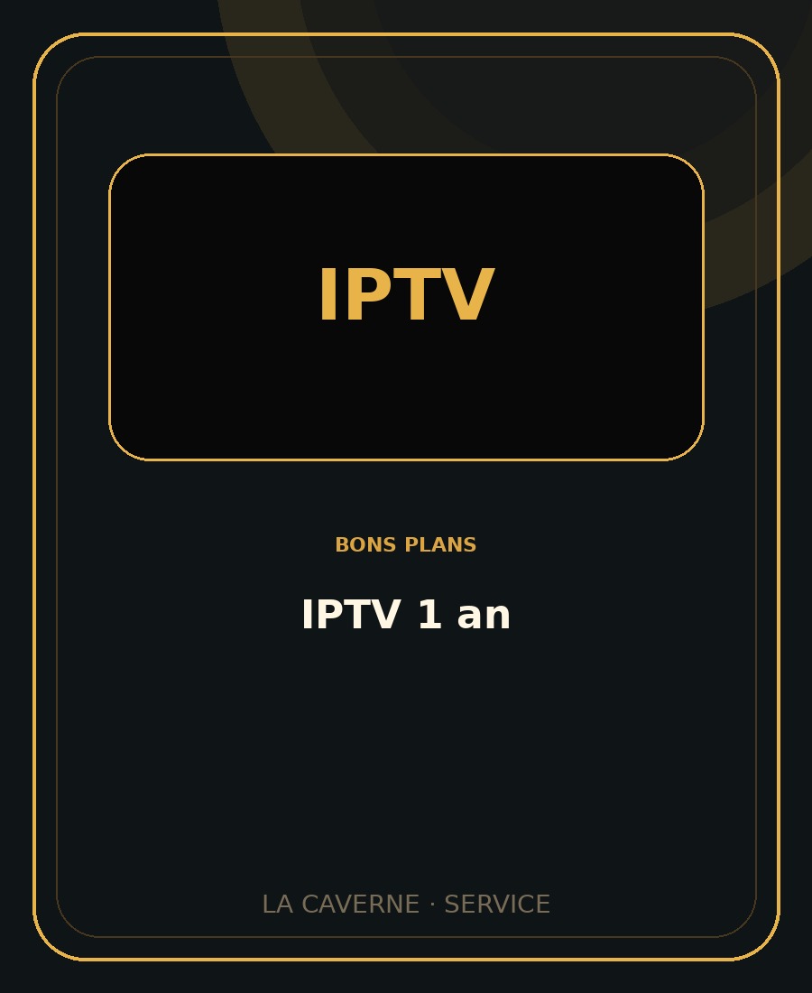 IPTV 1 an