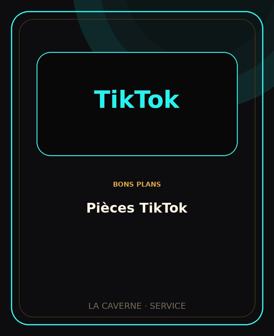 Pièces TikTok