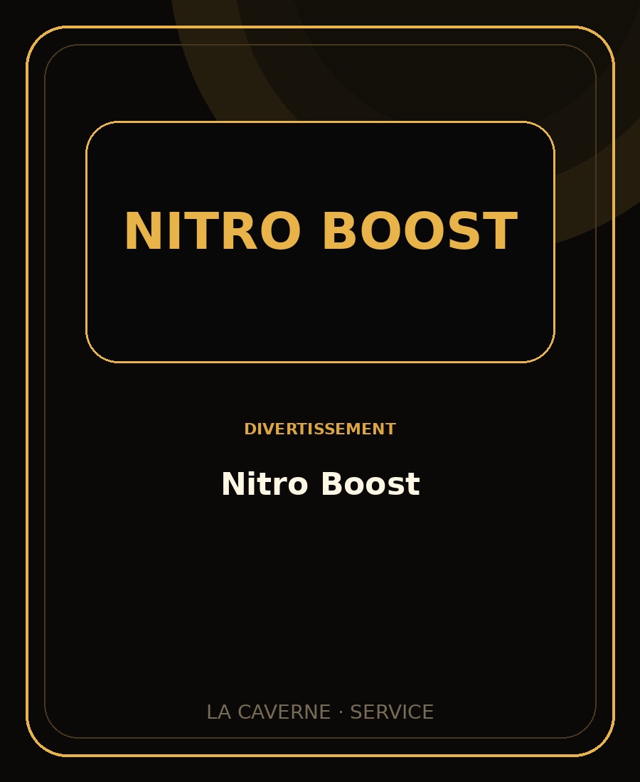 Nitro Boost